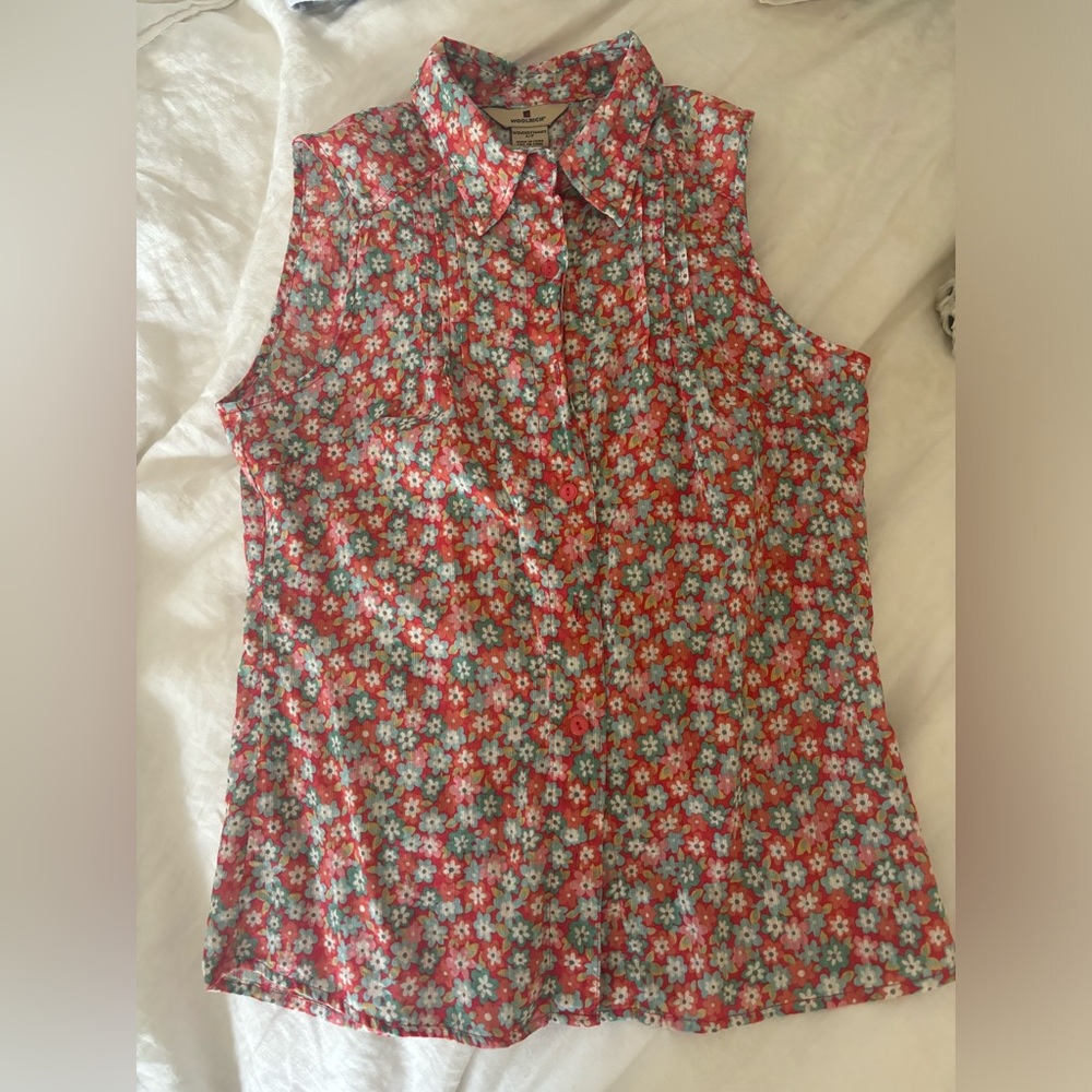 Vintage Woolrich Floral Button Up